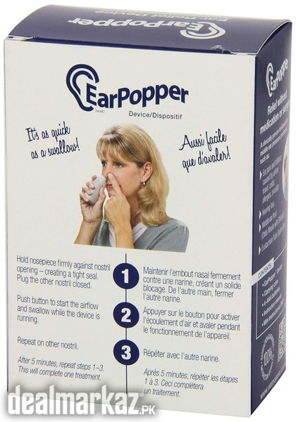 Earpopper Home Version Ear Pressure Relief Device Safe Congestion Me 109073 Computer 9689