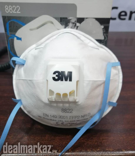 Face Mask 3M 8822 FFP2 with Filter Make UK Available Now - 142710 ...