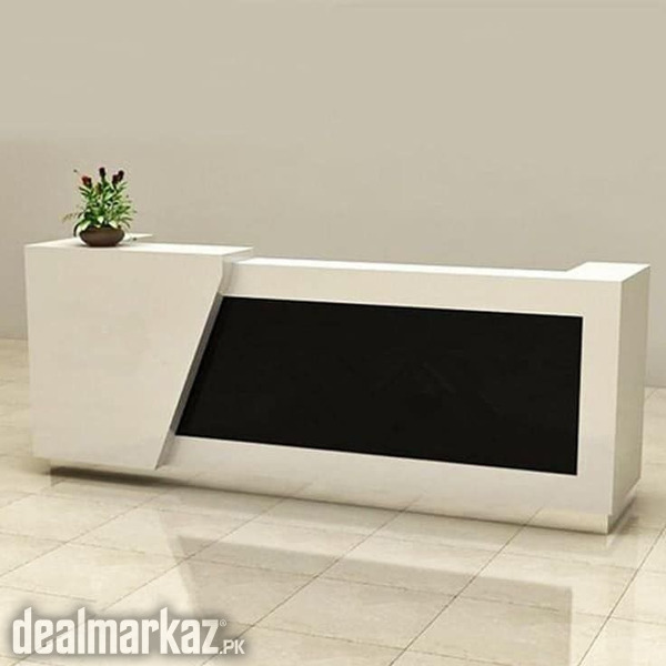 8 foot reception desk