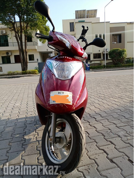 United 100cc scooty 2021 model. - 160242 - Scooters in Islamabad ...