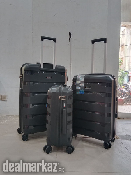 PP Trolley Luggage Suitcase Four Wheels Bags ..... 100% Unbreakable ...