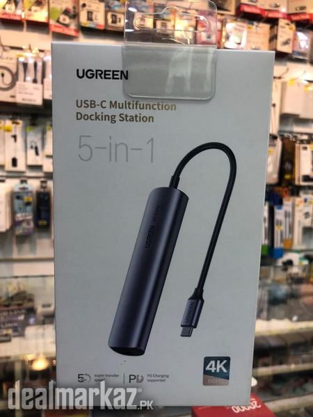 Ugreen Ultra Slim 5 In 1 Usb C Hub With Ethernet And Hdmi 173235 Computer Laptop 