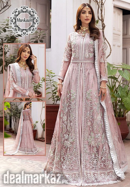 Pakistani Wedding Dresses Pink Tea