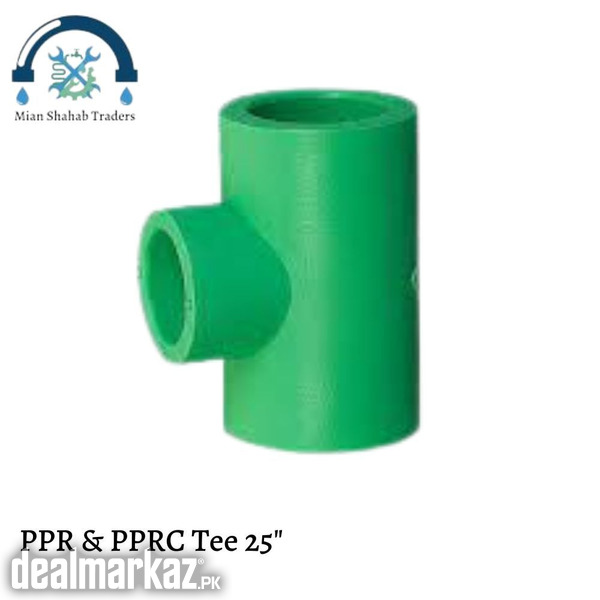 PPR Tee 25 mm PPR & PPRC Hot and Cold Water Pipe Fittings - 176320 ...