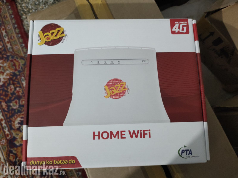 New Wifi Router Jazz Home Wifi All Sim Supporting Cash On Delivery   600280 