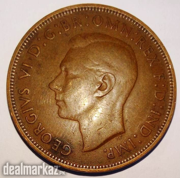 1921 UK United Kingdom Penny Coin Penny Extremely Fine - 180122 - Coins ...