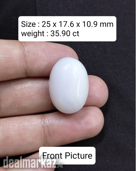 White aqeeq sale stone price