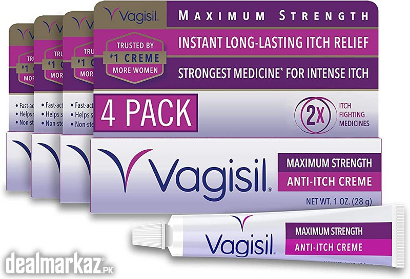 Vagisil Maximum Strength Feminine Anti Itch Cream With Benzocaine