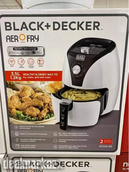 Black + Decker Electric Aero Fry - 3.5 Liter Air Fryer - 190972 ...