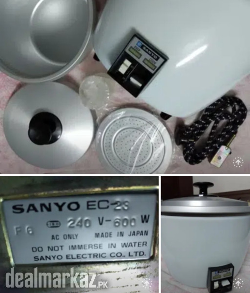 Sanyo Rice Cooker/Food Steamer E C-23 Rice Cooker 1.8L - 205652 ...