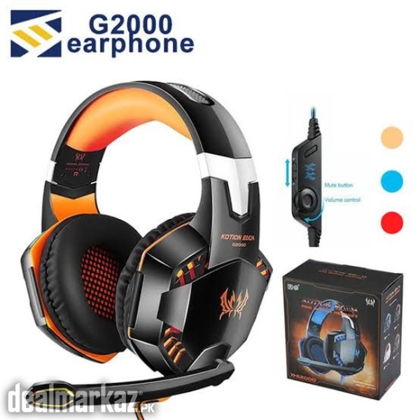 Kotion EACH G2000 Deep Bass Gaming Headset Earphone Headband Stereo UK ...